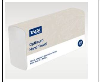Task Professional Optimum Hand Towel  120 sheets per pack