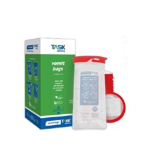 Task Medical Emesis Biodegradable Bag  50 pieces per box