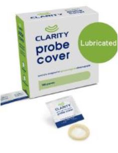 Clarity Lubricated Probe Covers